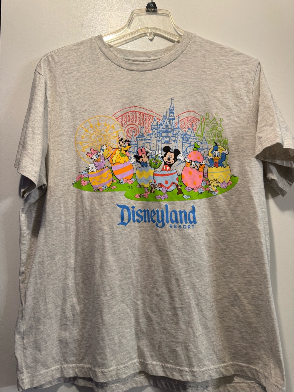 Gray Easter Character Graphic Tee